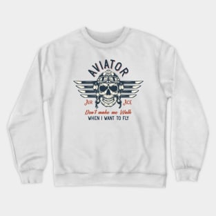 Aviator Crewneck Sweatshirt